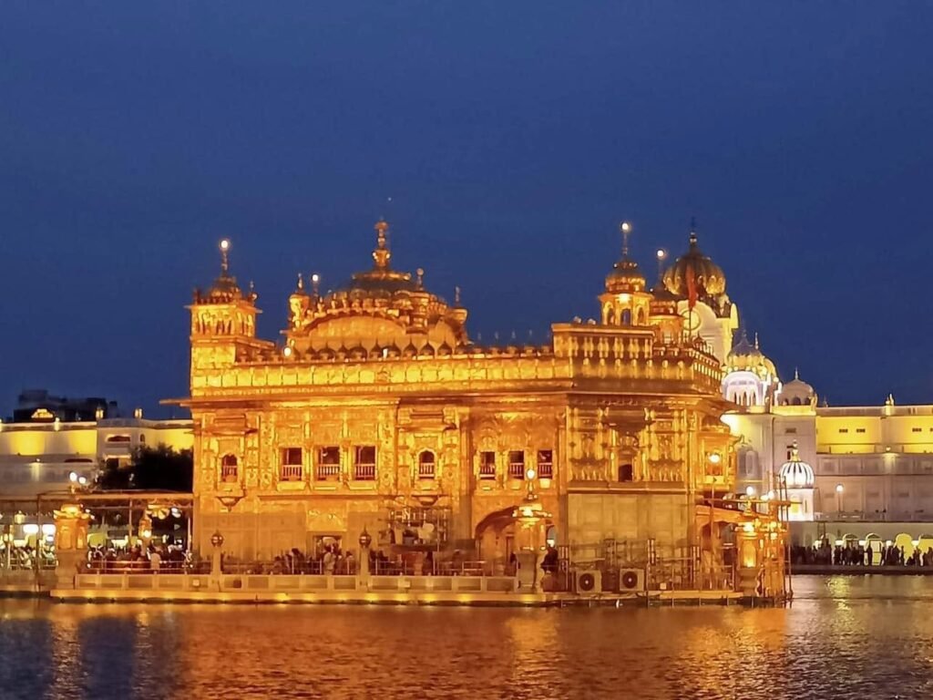 Golden Temple Amritsar, Harmandir Sahib, Sikh holy shrine in Punjab, India